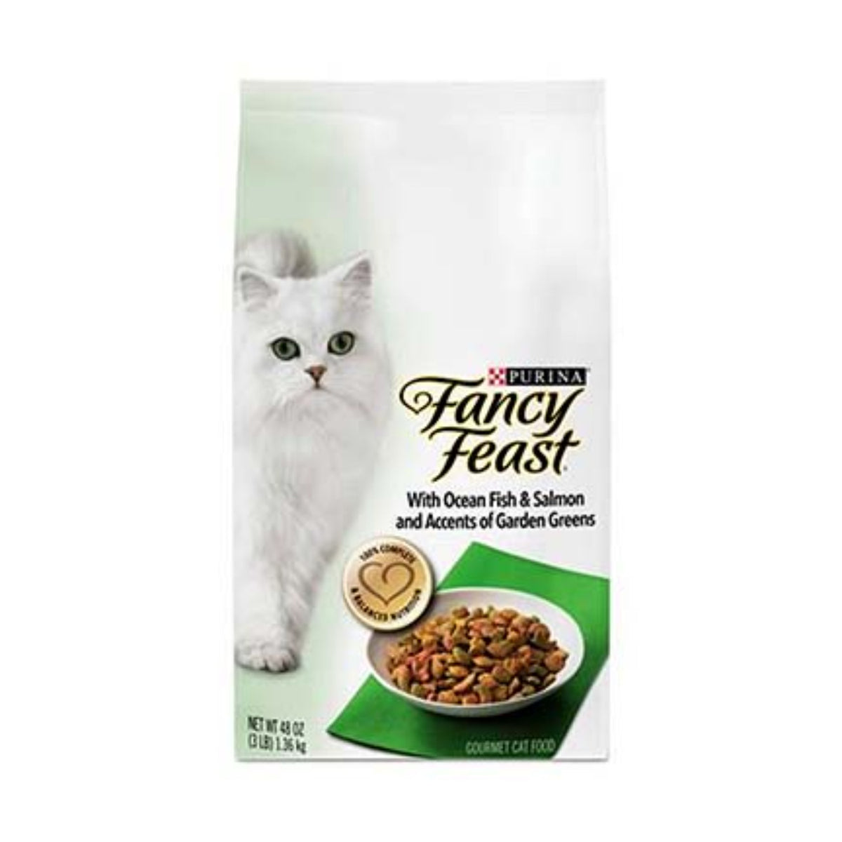 Fancy feast gourmet hot sale dry cat food