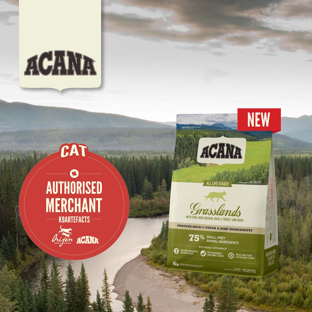 Acana Regionals Grassland Dry Cat Food Pets Station