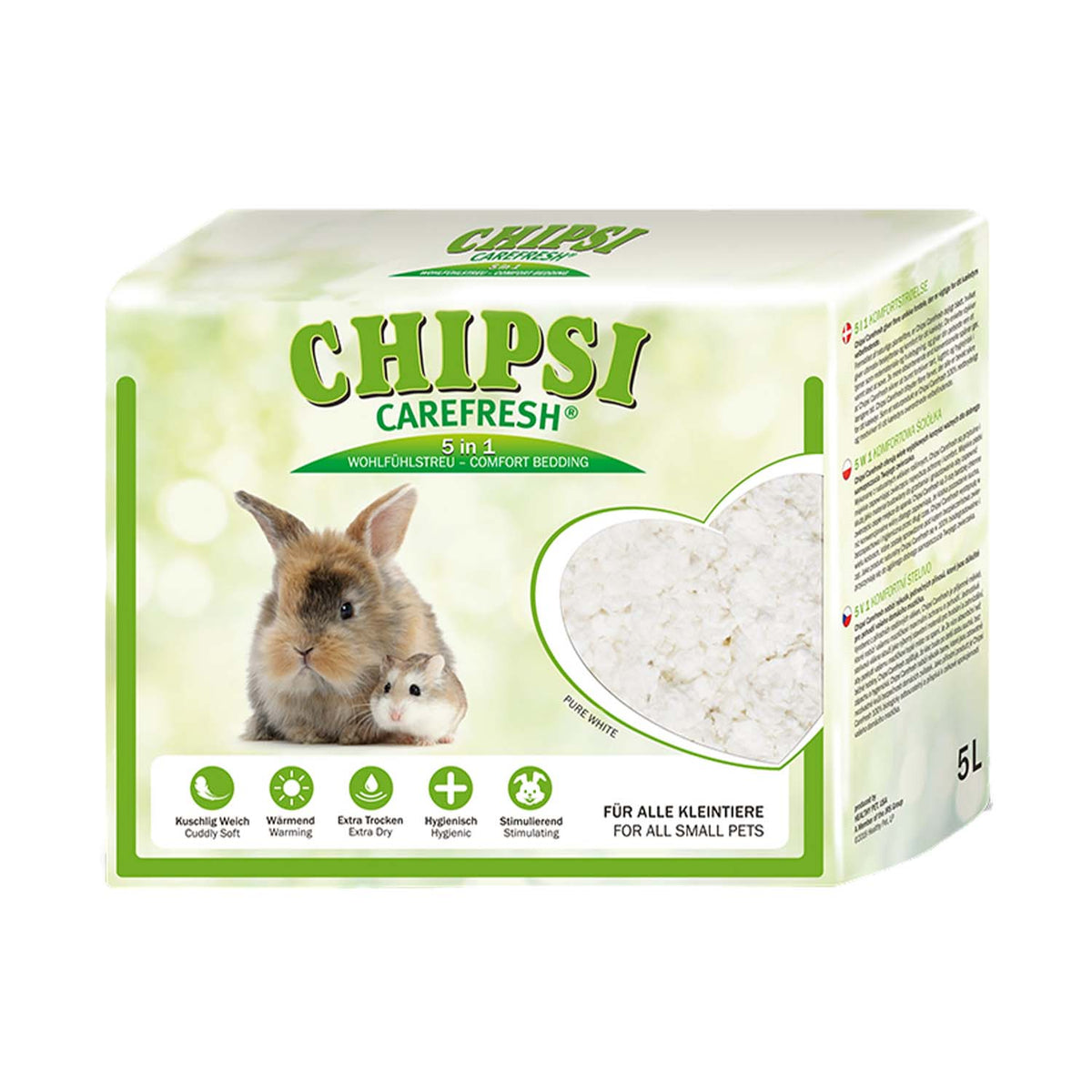 Chipsi Carefresh Bedding Pure White Pets Station