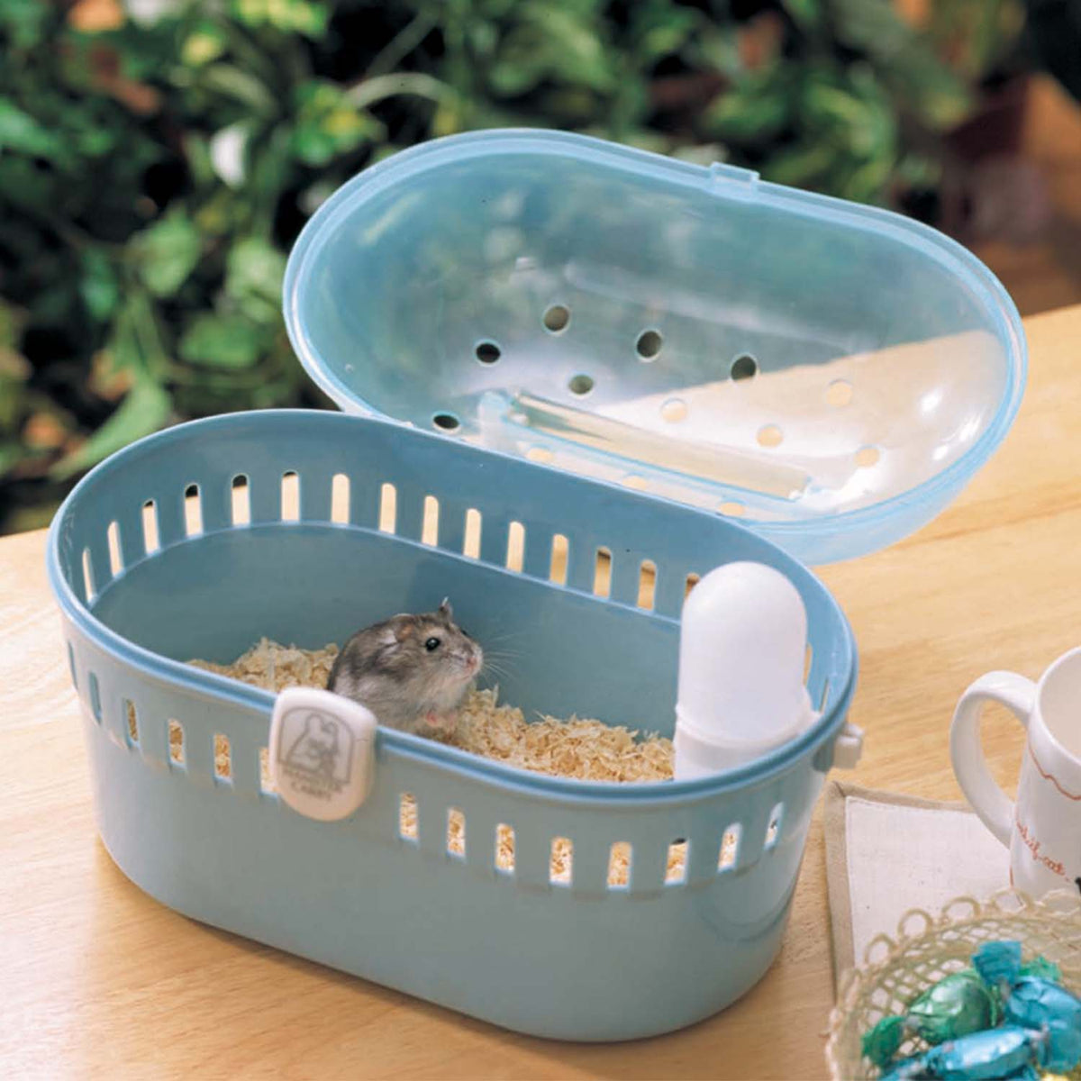 Iris Hamster Carrier HQ250 Blue Pets Station