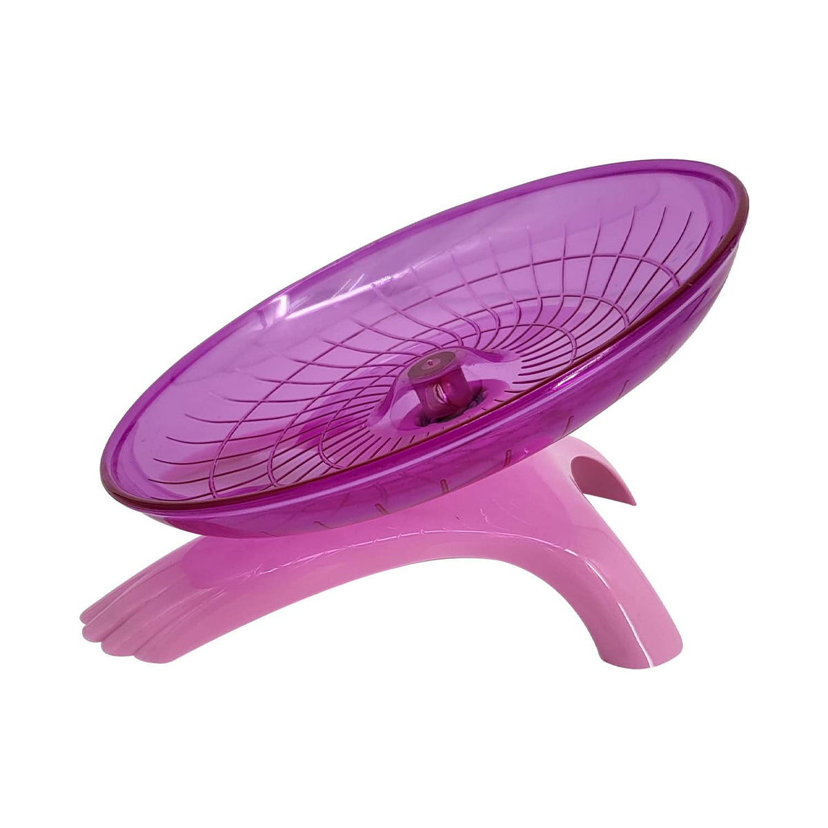 Carno Hamster Flying Saucer Exercise Wheel Pink Pets Station