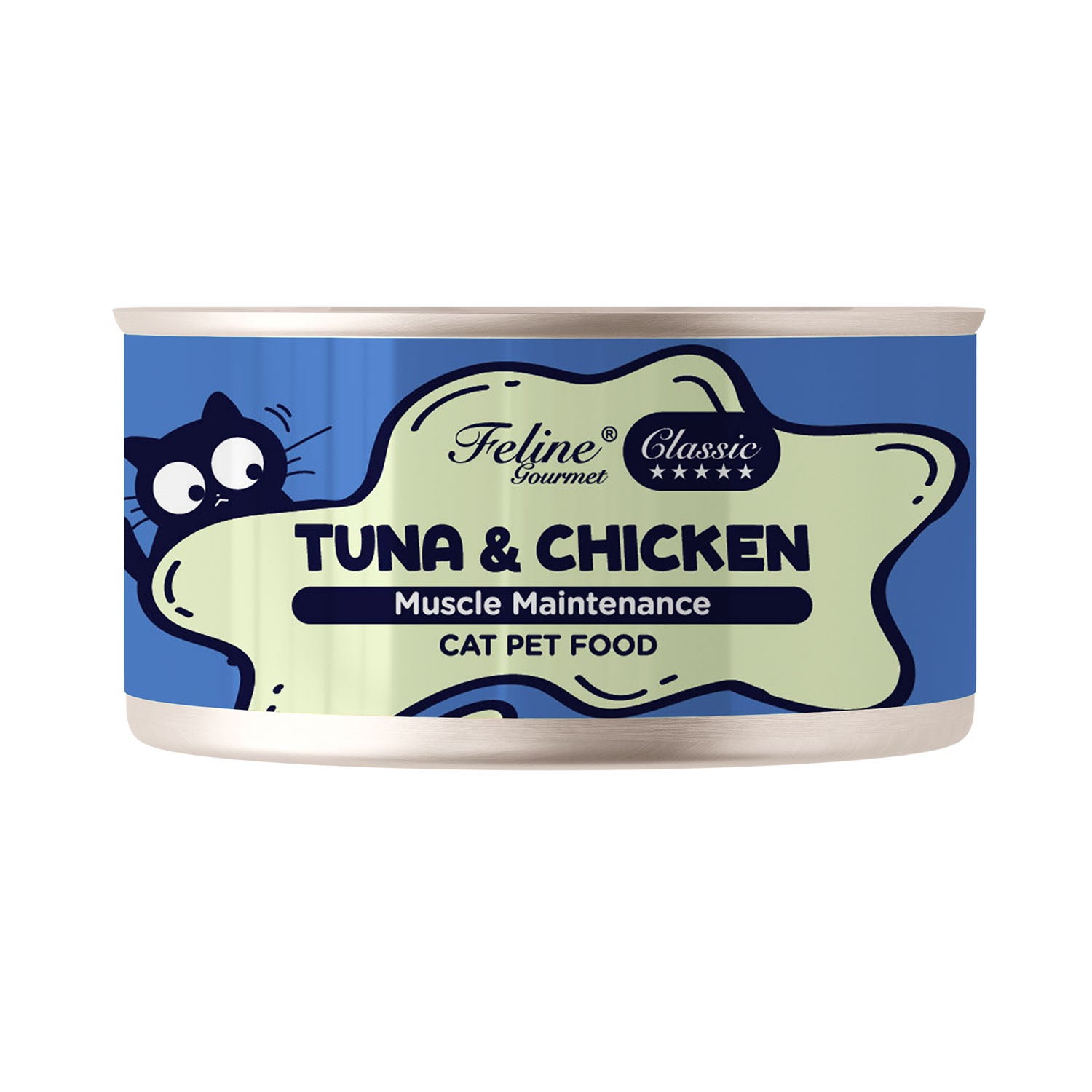 Feline Gourmet Classic Tuna Chicken Canned Cat Food