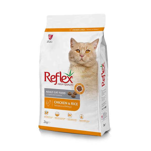 Reflex Adult Cat Chicken and Rice Dry Food Pets Station