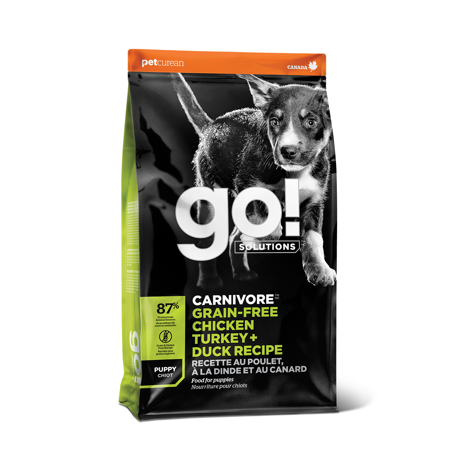 Go Solution Carnivore Grain Free Chicken Turkey Duck Recipe Puppy Dry Food