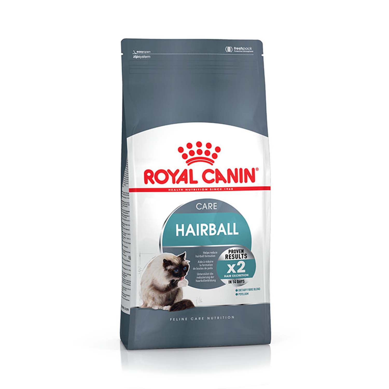 Anti hairball clearance complex