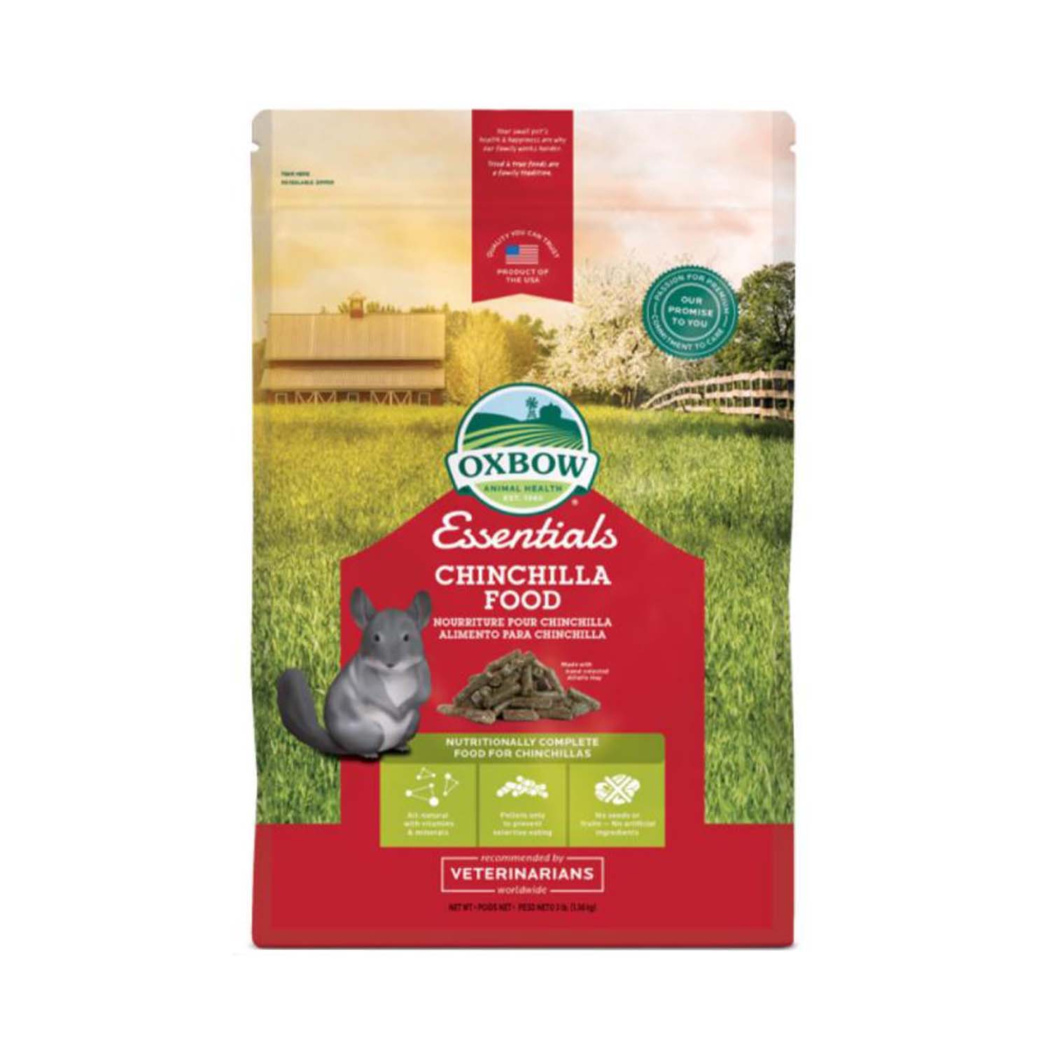 Chinchilla store pet food