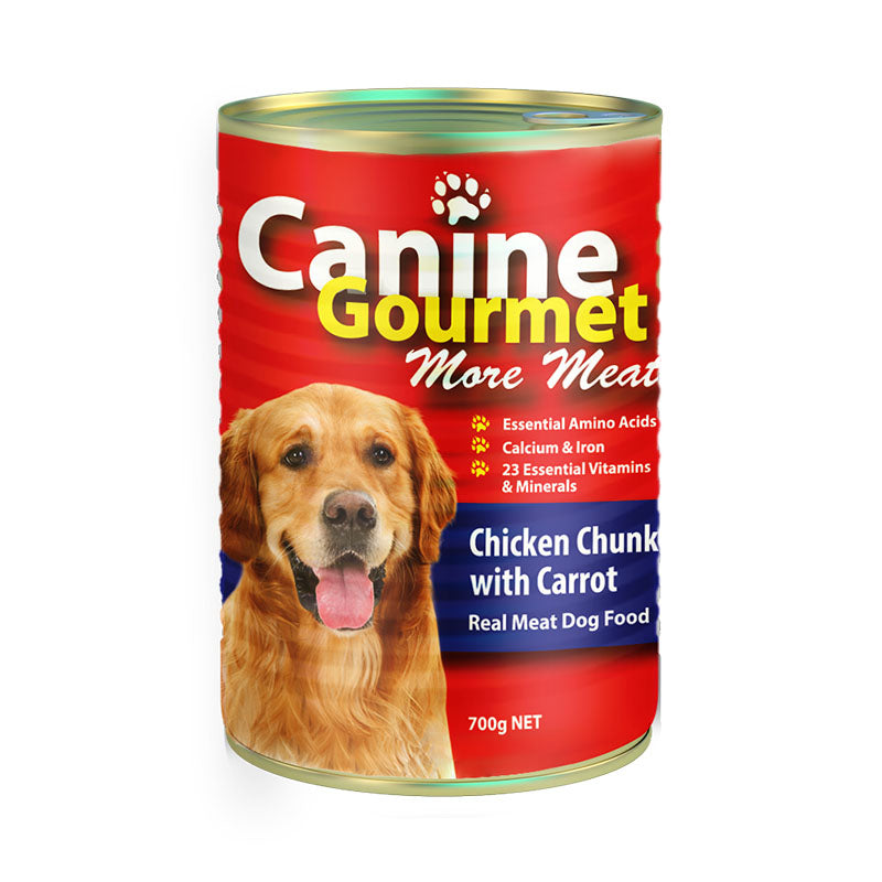 Canine Gourmet Chicken Chunk With Carrot Wet Dog Food