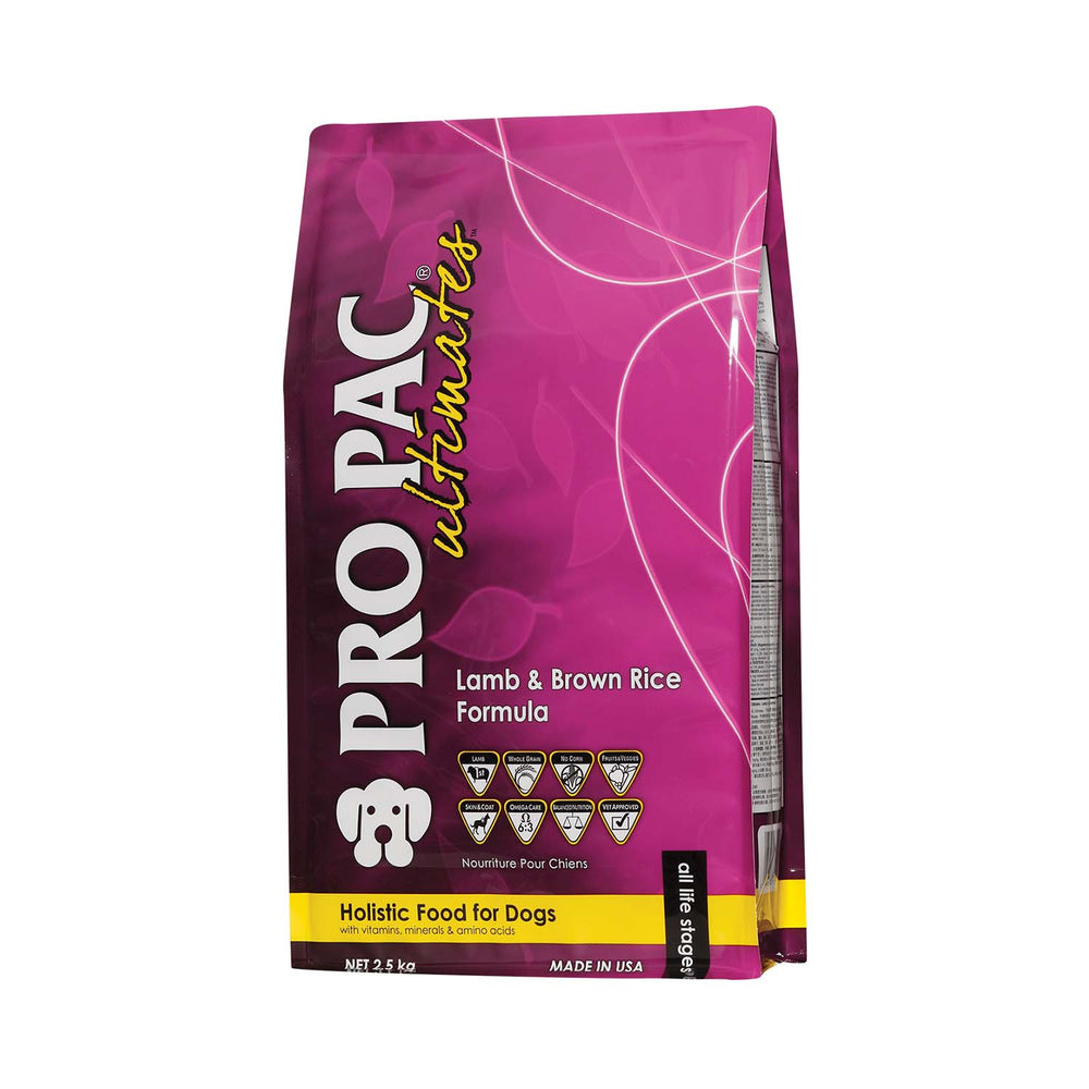 Pro Pac Ultimates Lamb Brown Rice Formula Dry Dog Food Pets Station