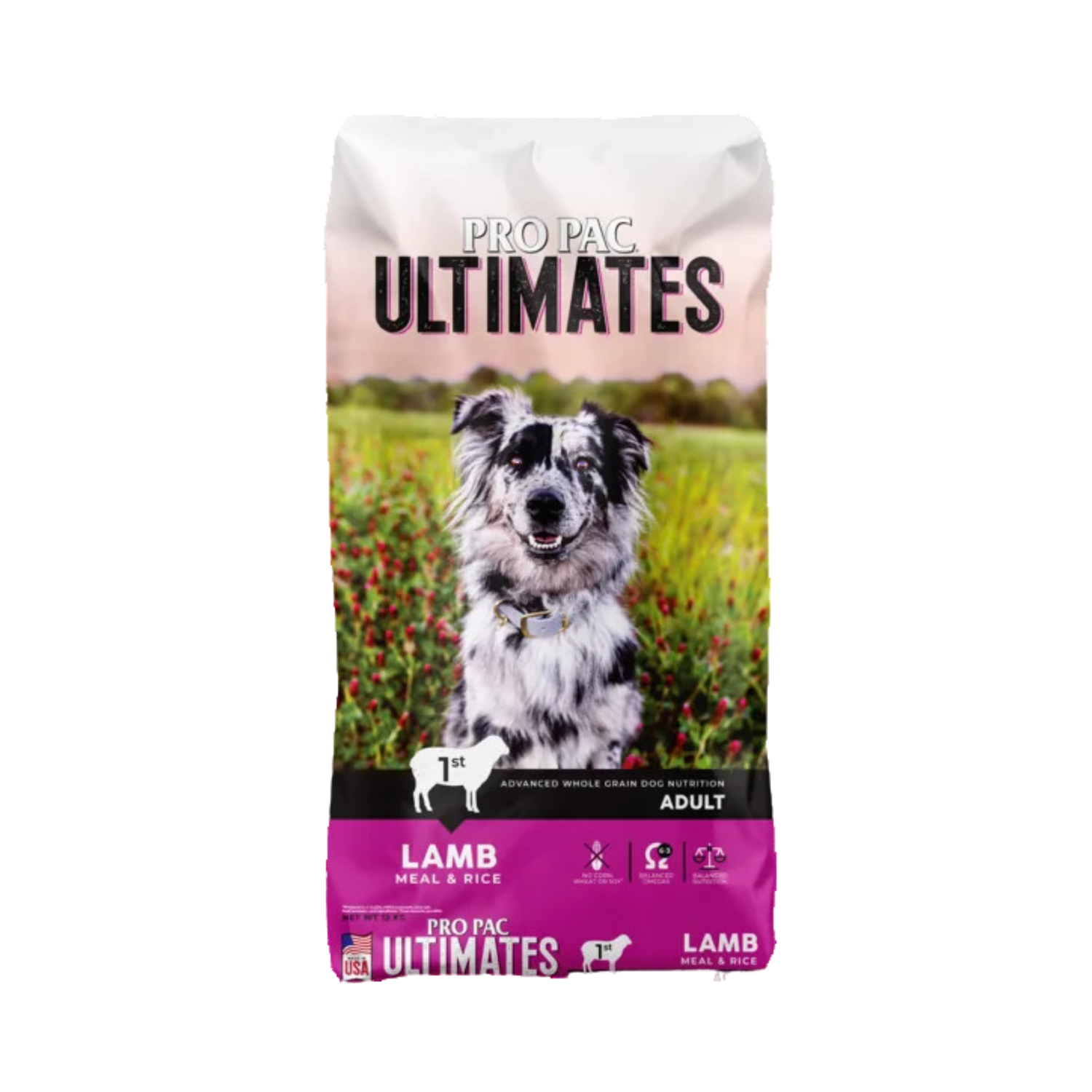 Pro Pac Ultimates Lamb Brown Rice Formula Dry Dog Food