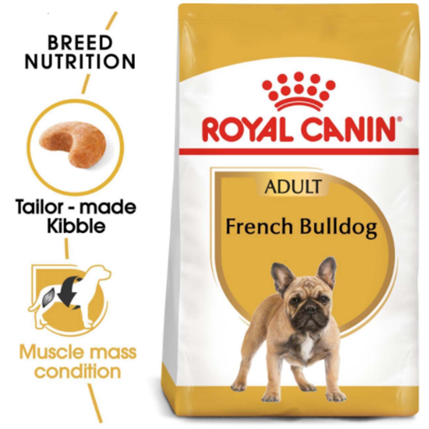 Royal Canin Breed Health Nutrition Adult French Bulldog Dry Dog Food