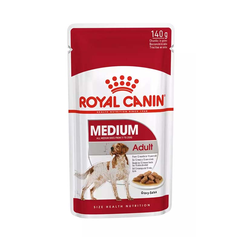 Royal Canin Size Health Nutrition Medium Adult Pouch Dog Food