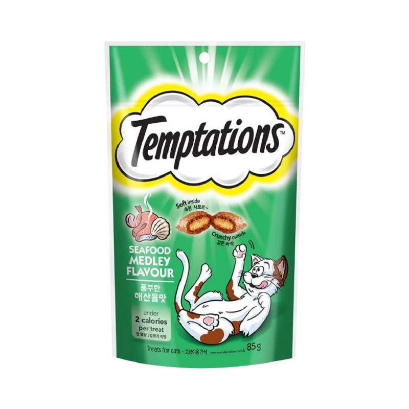 Temptations Cat Treats Seafood Medley