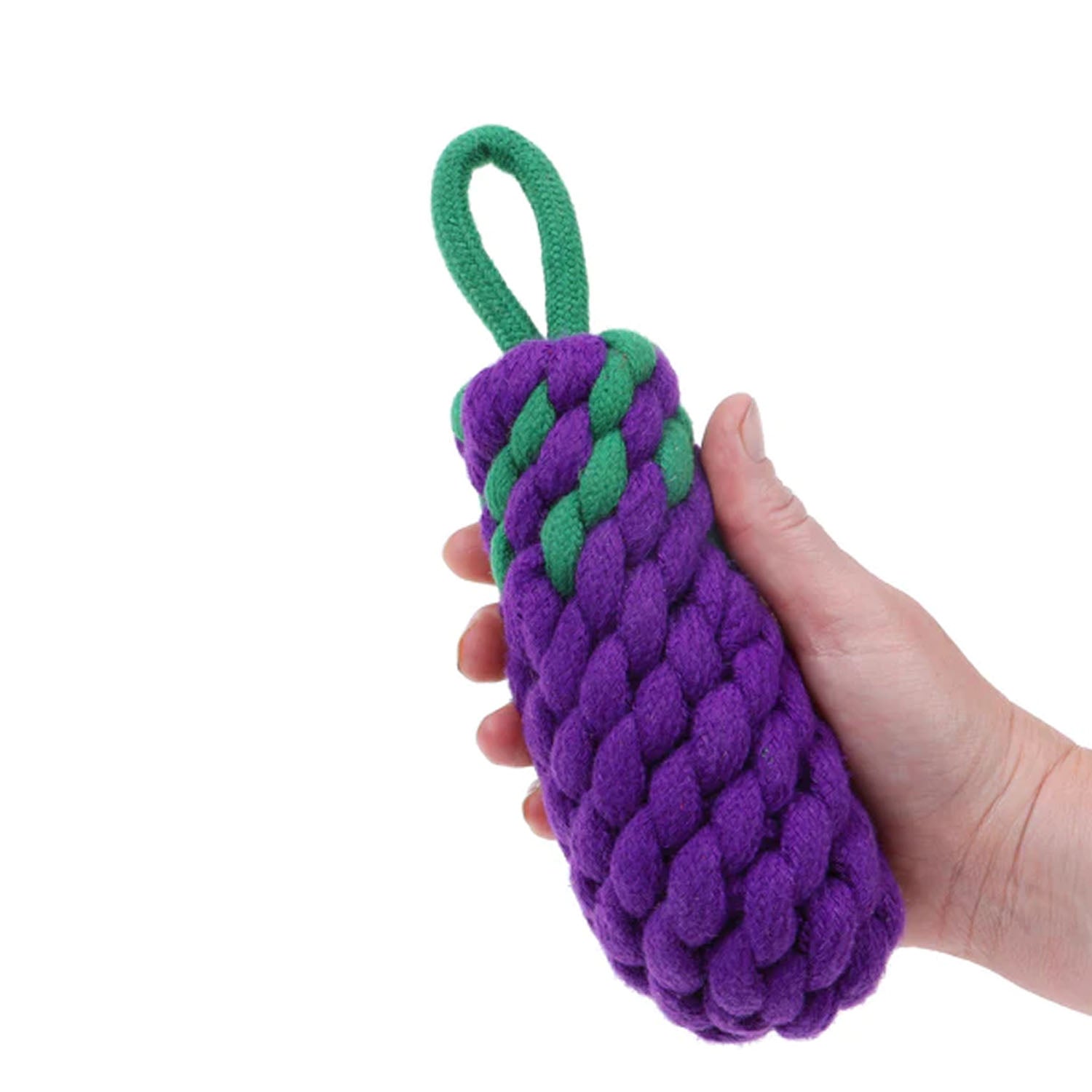 Eggplant sale dog toy