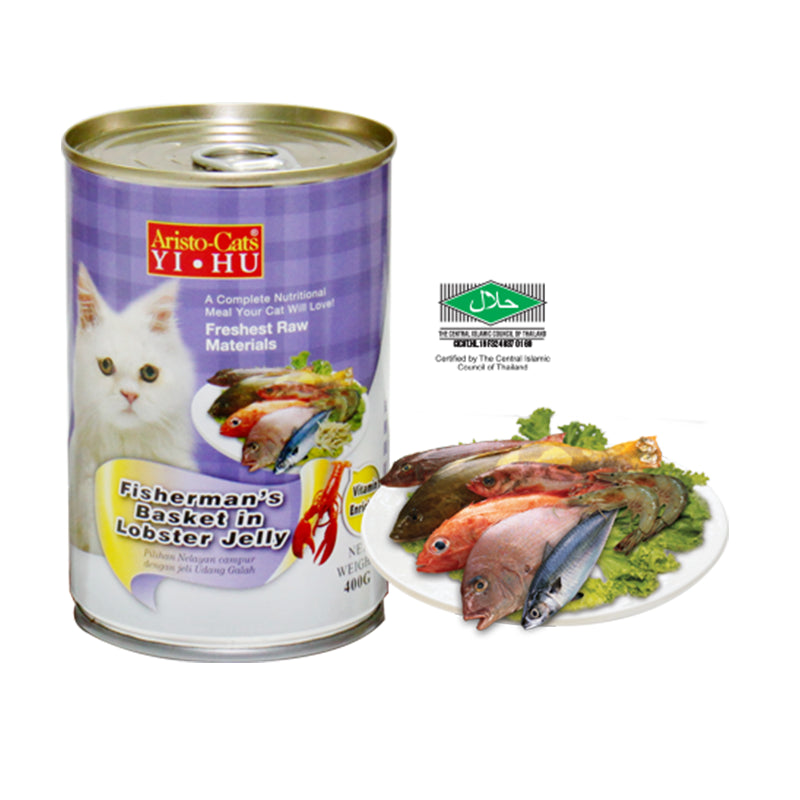 Aristo cats Fisherman s Basket In Lobster Jelly Canned Cat Food