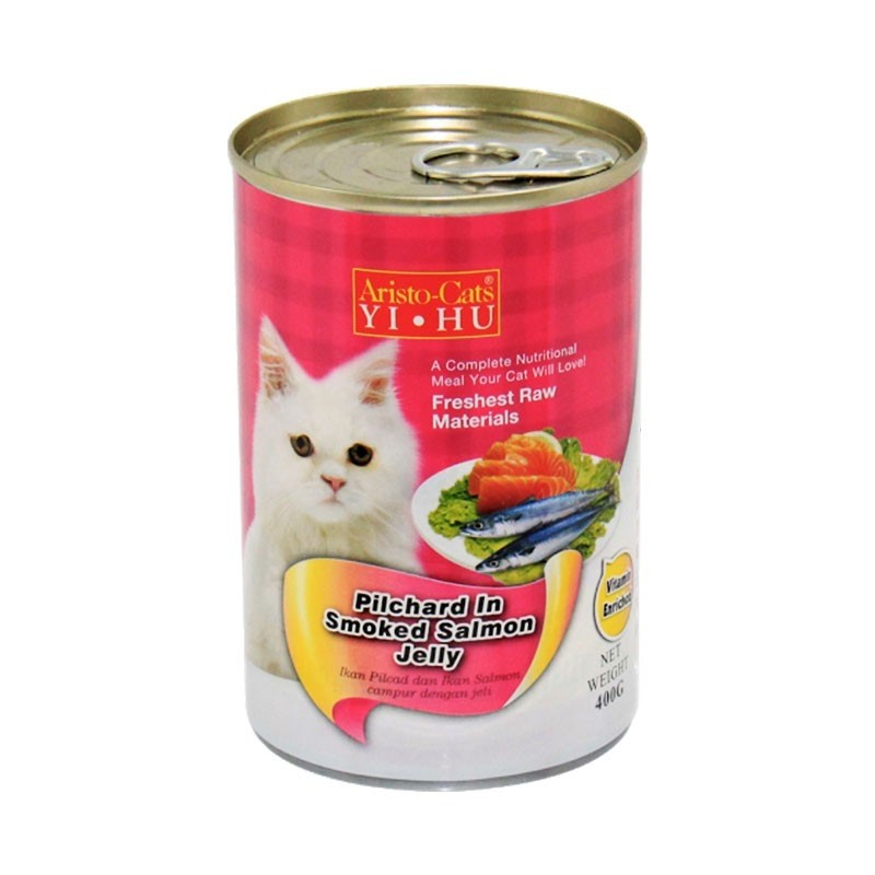 Aristo cats Pilchard In Smoked Salmon Jelly Canned Cat Food