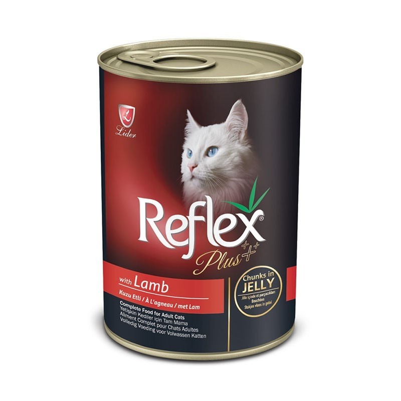 Reflex Plus Lamb Chunks In Jelly Canned Cat Food