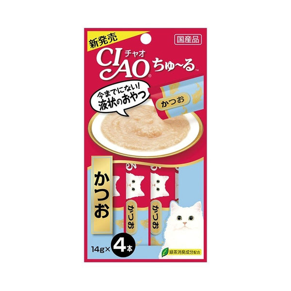 Ciao Churu Tuna Katsuo Cat Treats Pets Station