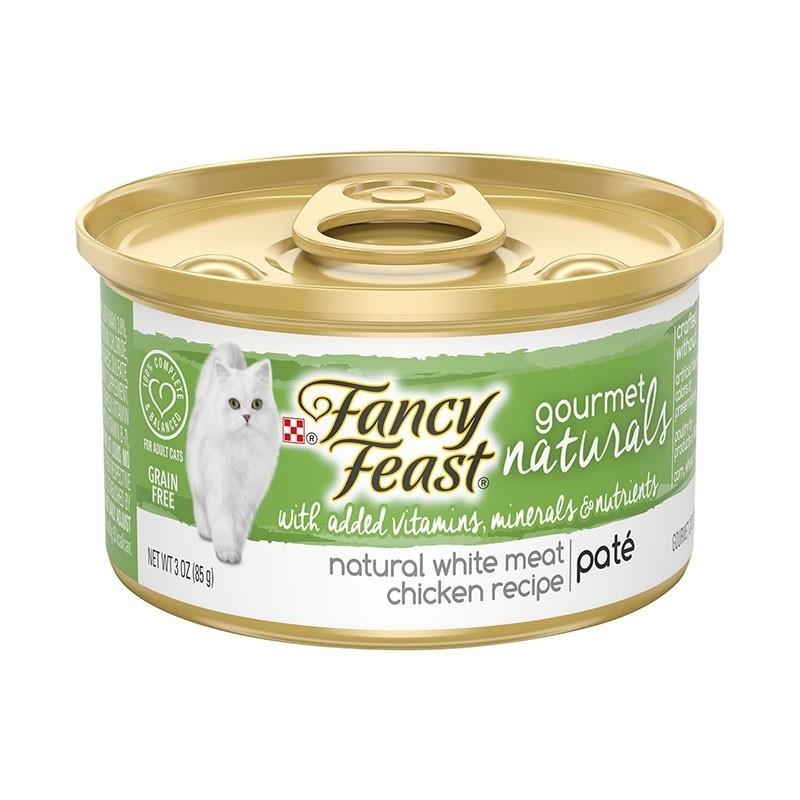 Fancy feast 2025 gourmet naturals pate