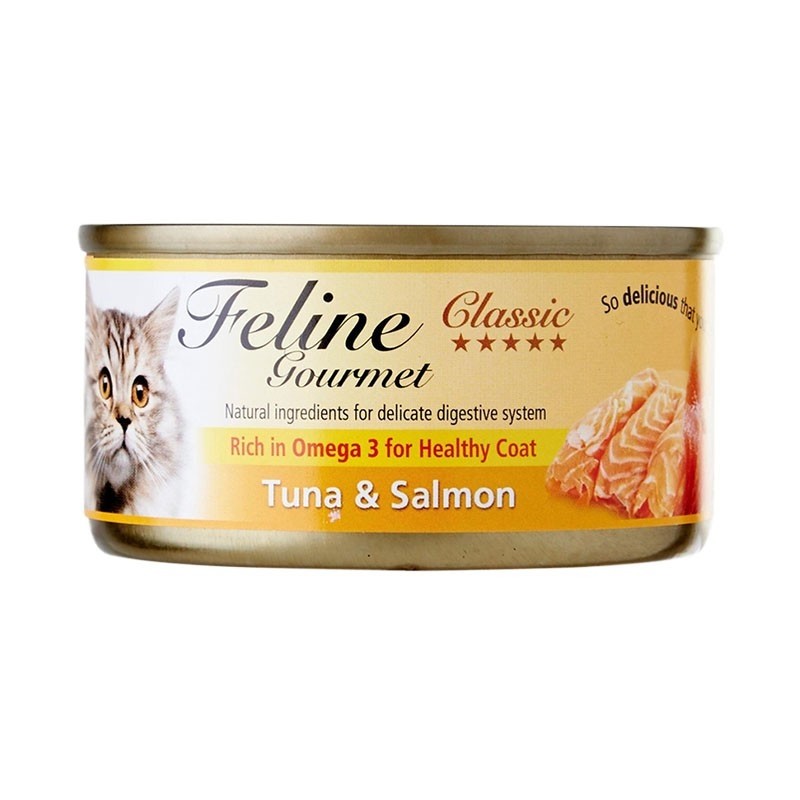 Gourmet canned 2024 cat food