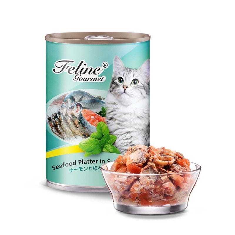 Gourmet cat food tins sale