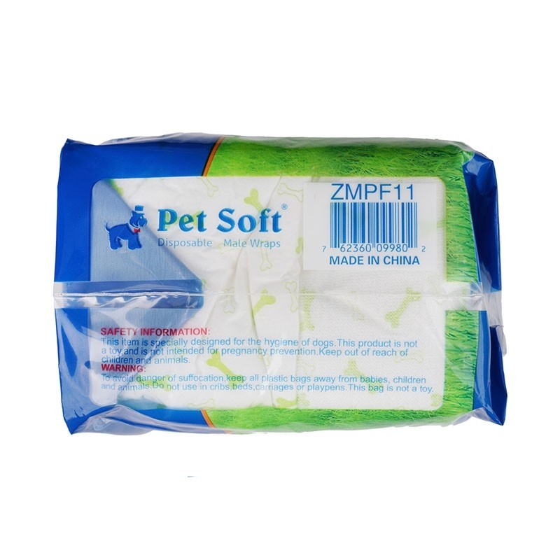 Pet soft clearance disposable male wraps