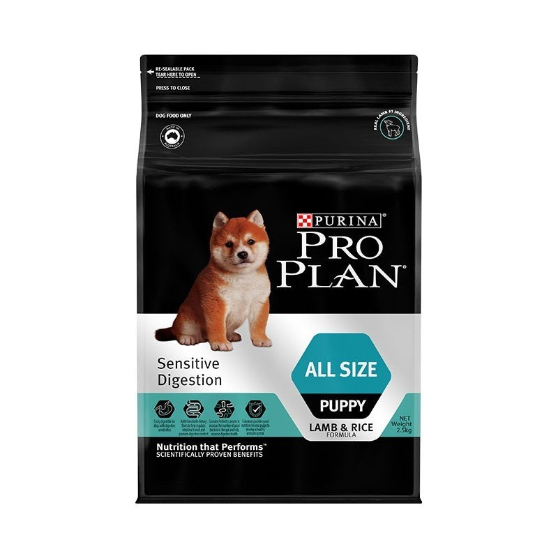 Pro Plan Puppy Sensitive Digestion Lamb Rice Dry Dog Food