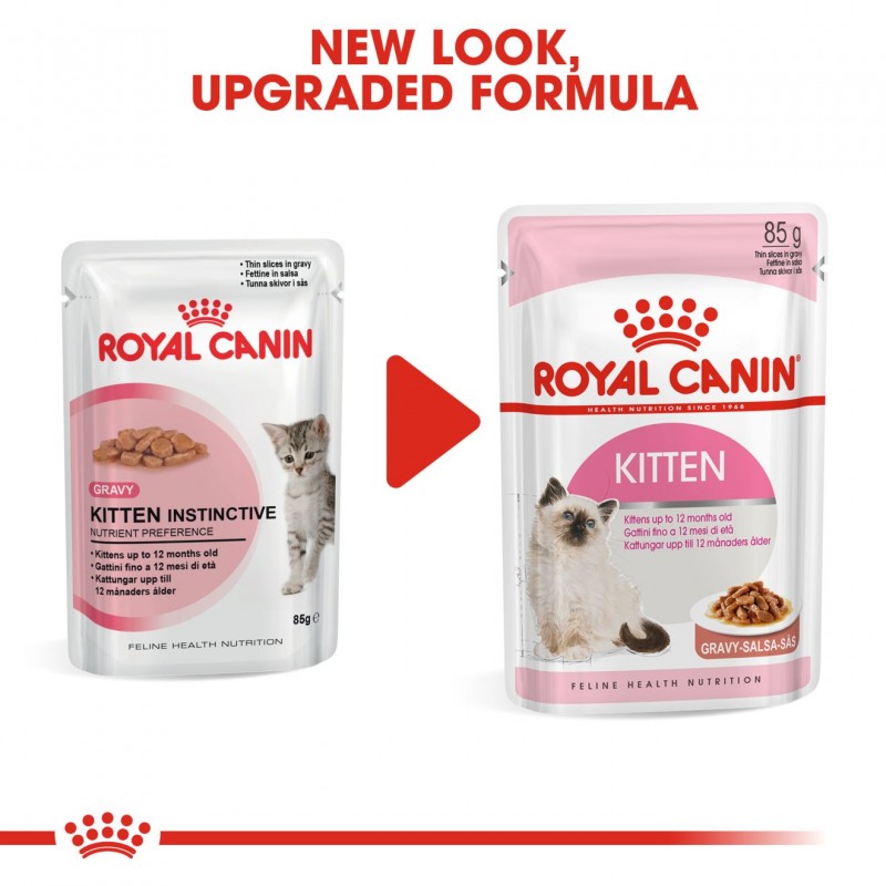 Royal canin store gravy kitten instinctive