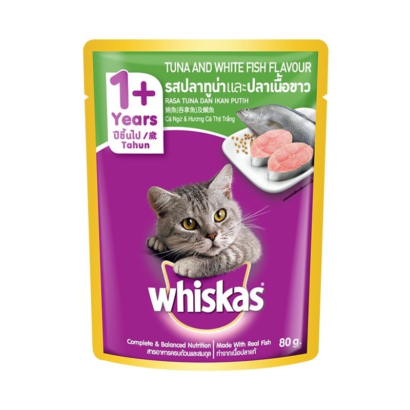 Whiskas 2024 fish pouches